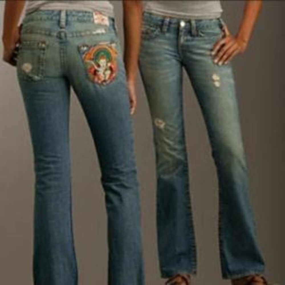 TRUE RELIGION Jeans Godiva/Buddha RARE, Vintage 💫💫💫